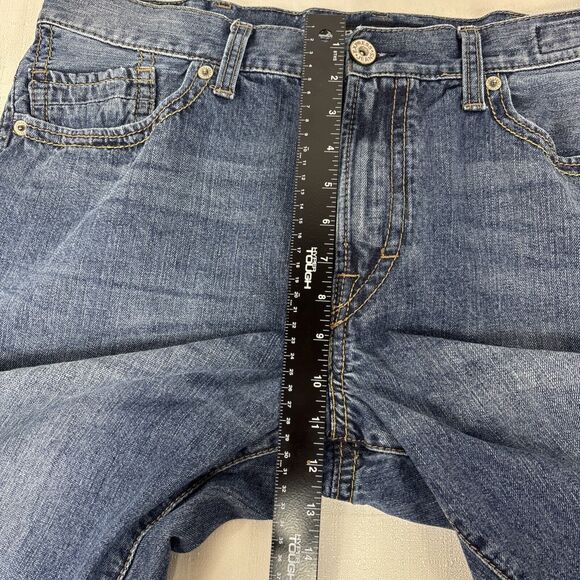 Express Jeans Men's Size‎ 38x30 Blake Loose Fit Straight Leg Medium Wash Jeans - Picture 14 of 15